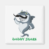Aimant Daddy Shark (Devant)