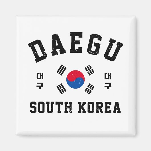 Aimant Daegu Corée du Sud (Devant)