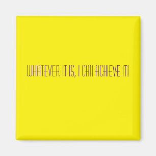 Aimant d'affirmation