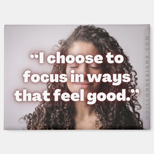 Aimant d'affirmation positive (Recto)