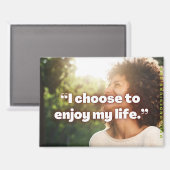 Aimant d'affirmation positive (Recto/Verso)