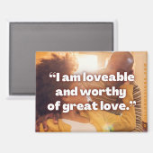 Aimant d'affirmation positive (Recto/Verso)