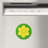 Aimant Daffodique héraldique (In Situ (Lave-vaisselle))