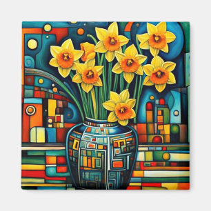 Aimant Daffodiques dans le vase