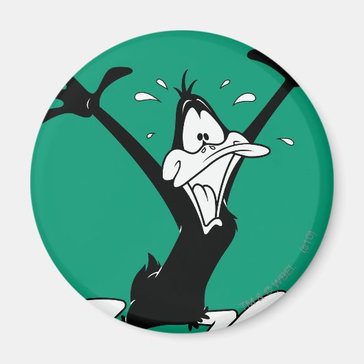 Aimant DAFFY DUCK™ Excité (Devant)