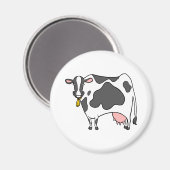Aimant Dairy Cow Cartoon (Recto/Verso)