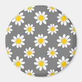 Aimant Daisies de White Yellow (Devant)
