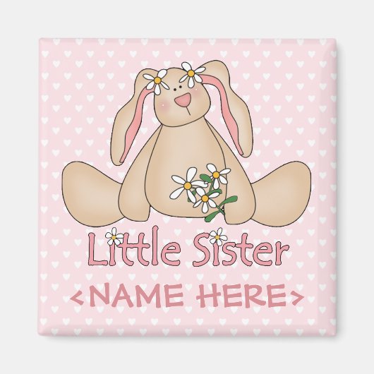 Aimant Daisy Bunny Little Sister (Devant)