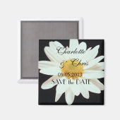 Aimant Daisy ; Enregistrer l'aimant Date (Recto/Verso)