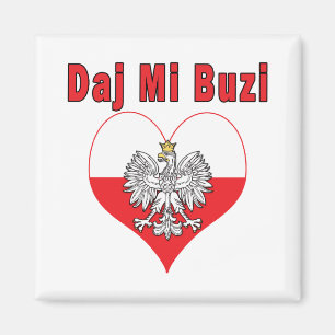 Aimant Daj Mi Buzi Eagle Heart