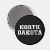 Aimant Dakota du Nord (Recto/Verso)