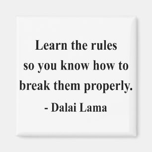 Aimant dalai lama citation 2a