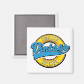 Aimant Dalarna Suède vintage (Recto/Verso)