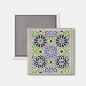 Aimant Dallage en mosaïque dans le dressing du Sultan (Recto/Verso)