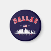 Aimant Dallas Skyline Heritage (Devant)