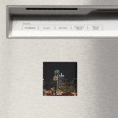 Aimant Dallas Skyline la nuit (In Situ (Lave-vaisselle))