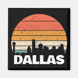 AIMANT DALLAS TEXAS VINTAGE ENSOLEIL