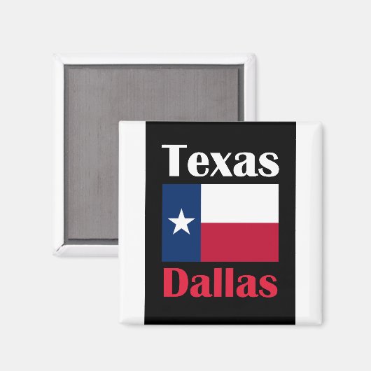 Aimant Dallas TX (Recto/Verso)