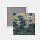 Aimant Dalle de Jasper Océan (Recto/Verso)