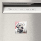 Aimant Dalmatian Heart Nose (In Situ (Lave-vaisselle))