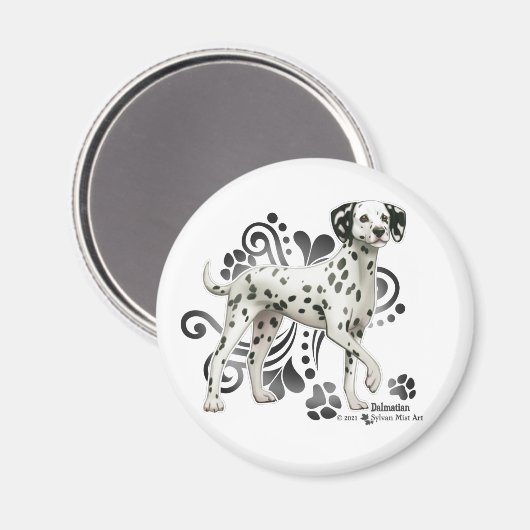 Aimant Dalmatien (Recto/Verso)