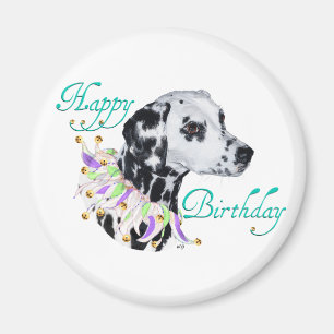 Aimant Dalmatien Joyeux Anniversaire