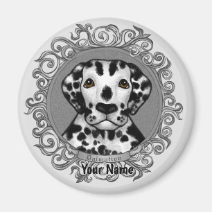 Aimant Dalmatien Orné