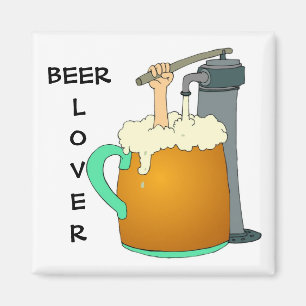 Aimant d'amant de bière