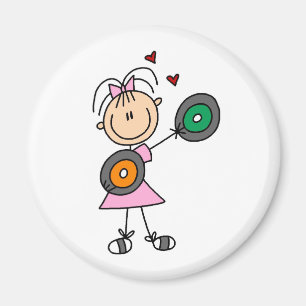 Aimant d'amant de disque vinyle