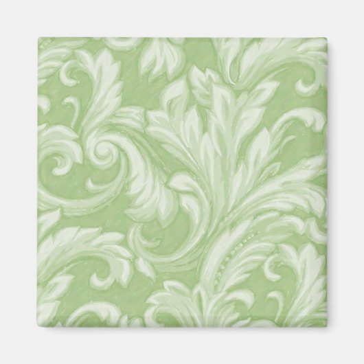 Aimant Damas éblouissant, vert (Devant)