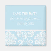 Aimant Damas Enregistrer l'aimant Date (Devant)