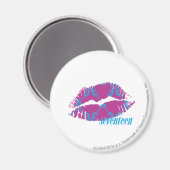 Aimant Damask Aqua-Purple (Recto/Verso)