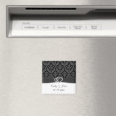 Aimant damask diamante charbon de bois enregistrer la dat (In Situ (Lave-vaisselle))