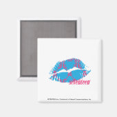 Aimant Damask Magenta-Aqua (Recto/Verso)