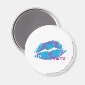 Aimant Damask Purple-Aqua (Recto/Verso)