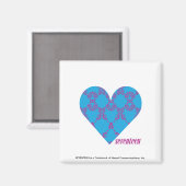 Aimant Damask Purple-Aqua 3 (Recto/Verso)