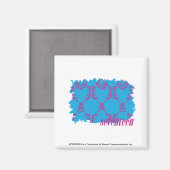 Aimant Damask Purple-Aqua 4 (Recto/Verso)