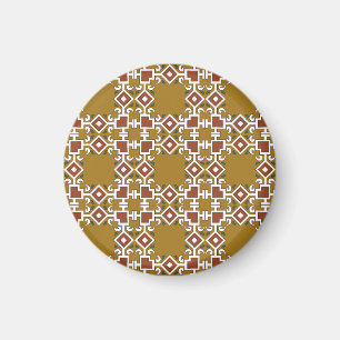 Aimant Damask sans soudure : arrière - plan motif vintage