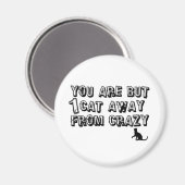 Aimant dame de chat fou (Recto/Verso)