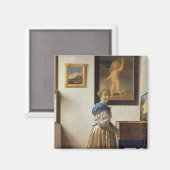 Aimant Dame debout à la Virginal, vers 1672-73 (Recto/Verso)