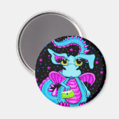 Aimant Dame Dragon (Recto/Verso)