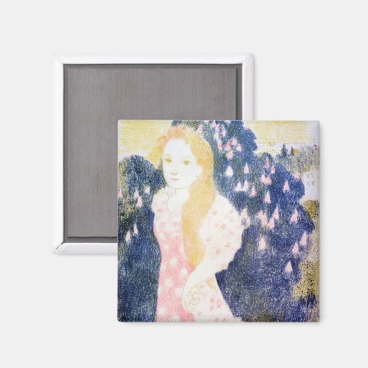 Aimant Dame en Robe rose, Maurice Denis (Recto/Verso)