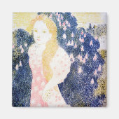Aimant Dame en Robe rose, Maurice Denis (Devant)