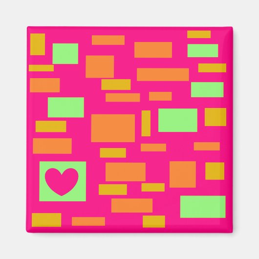 AIMANT DAME ROSE (Devant)