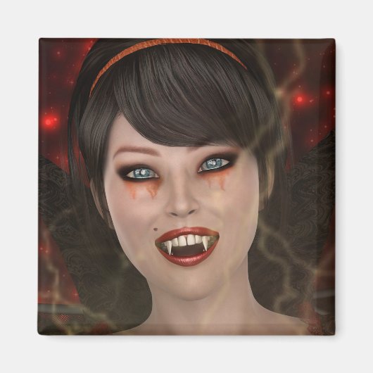 Aimant Dame Vamp (Devant)