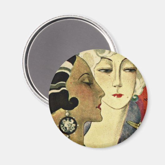 Aimant Dames Aer Deco (Recto/Verso)