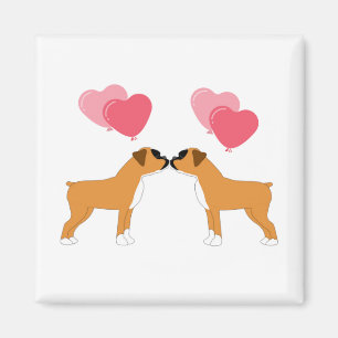 Aimant d'amour de boxeur