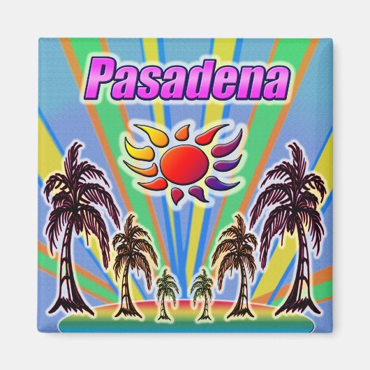 Aimant d'amour d'été de Pasadena (Devant)