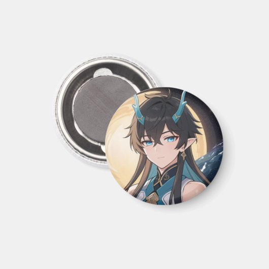 Aimant Dan Heng from HSR (Recto/Verso)