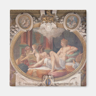 Aimant Danae recevant la douche de l'or